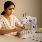 Mini Sewing Machine - White PP - Image 4