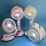 LR Rechargeable Folding LED Fan Light - Image 7