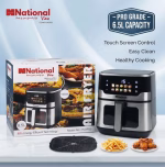 National Air Fryer 6.5L – 1500W Digital Air Fryer with 10 Cooking Functions - Image 2